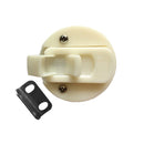 4 Pieces Marine Boat Nylon 2-inch Round Flush Pull Hatch Latch Hardware - Beige