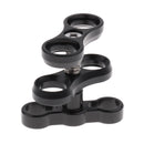 Lightweight Aluminum Alloy Scuba Diving Light Torch Flashlight Ball Base Clip Arm Clamp Mount Support Bracket