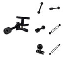 Lightweight Aluminum Alloy Scuba Diving Light Torch Flashlight Ball Base Clip Arm Clamp Mount Support Bracket