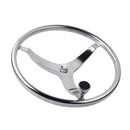 1 Piece Stainless Steering Wheel Boat Wheel Water Sports 34.0 cm