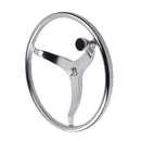 1 Piece Stainless Steering Wheel Boat Wheel Water Sports 34.0 cm