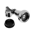 Strong 316 Stainless Steel Yacht Marine Boat Steering Wheel Turning/Control Knob Maneuvering Knob + Black Cap