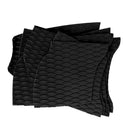 Set of 9 Piece Surfboard Shortboard Tail Pad Full Deck Grip Traction Pad Black Cool Longboard EVA Pad Water Sports Surfing Accessories