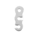 10 Pieces 3-hole Tent Guy Line Cord Lock Tensioners Aluminum Alloy Guyline Rope Runners Travel Outdoor Camping Caravan Accessories