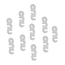 10 Pieces 3-hole Tent Guy Line Cord Lock Tensioners Aluminum Alloy Guyline Rope Runners Travel Outdoor Camping Caravan Accessories