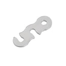 10 Pieces 3-hole Tent Guy Line Cord Lock Tensioners Aluminum Alloy Guyline Rope Runners Travel Outdoor Camping Caravan Accessories
