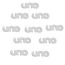10 Pieces 3-hole Tent Guy Line Cord Lock Tensioners Aluminum Alloy Guyline Rope Runners Travel Outdoor Camping Caravan Accessories