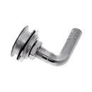 5/8' Marine Boat Fuel Breather Gas Tank Vent Stainless Steel Flush Mount 90 Degree