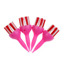 4 Pieces Durable Plastic & Nylon Golf Brush Tees 60mm Random Color