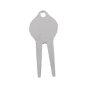 Alloy Golf Green Divot Tool Pitch Repair Mini Tool Golf Accessories Silver