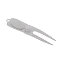 Alloy Golf Green Divot Tool Pitch Repair Golf Accessories Silver 4.1"