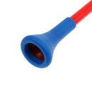 5 Pieces 70mm Durable Plastic Golf Tees Rubber Cushion Top Random Color