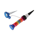 Durable Plastic Golf Tee Set Flexible Magnetic Golf Tee Random Color 80mm