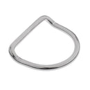 Diving Accessories 316 Stainless Steel Scuba Bent D Ring for 2"/5cm Wide Webbing Belts Harness - Anti-corrosion Strong & Durable
