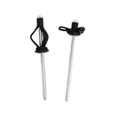 20 Pieces Aluminum Kayak Canoe Fishing Boat Tri-Grip Tri-Fold Rivets Mounting Tri Bulb Rivet