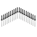 20 Pieces Aluminum Kayak Canoe Fishing Boat Tri-Grip Tri-Fold Rivets Mounting Tri Bulb Rivet