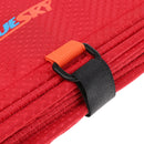 40cm Nylon Folding Large Triangle Tree Rock Climbing Arborist Throw Line Throw Weight Bag Clothing Storage Cube Organiser Holder - Red