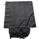 Large Ultra-light Folding Outdoor Rock Climbing Rope Equipment Storage Bag Backpack with Ground Sheet & Shoulder Straps Black