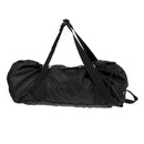 Large Ultra-light Folding Outdoor Rock Climbing Rope Equipment Storage Bag Backpack with Ground Sheet & Shoulder Straps Black
