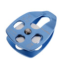 32KN Heavy Duty Climbing Rope Pulley Single Sheave Ball Bearing for Tree Climbing Rigging Arborist Caving Rappelling Rescue Gear