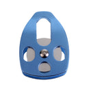 32KN Heavy Duty Climbing Rope Pulley Single Sheave Ball Bearing for Tree Climbing Rigging Arborist Caving Rappelling Rescue Gear