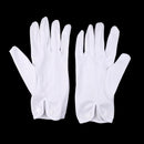 1 Pair Professional Snooker / Pool Billiard Referee Gloves White Cotton