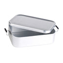 Portable Aluminum Camping Lunch Box Bento Food Container Mess Tin Outdoor Tableware Canteen