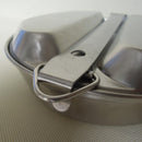 Portable Stainless Steel Food Container Long Handle Camping Picnic Lunch Box Dinner Pail Bucket