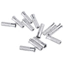 Aluminum Inserts Screw in Adapters for ID 6.2mm Arrow Shaft - Set of 12