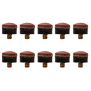 10 Pieces Premium 12mm Replacement Pool Cue Tips