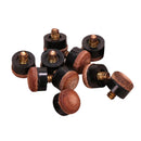 10 Pieces Premium 12mm Replacement Pool Cue Tips
