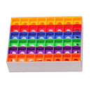 144 Pieces/Box Multicolor Billiards Snooker Pool Cue Tip Chalk Holder Case for Billiards Player Billiards Club Pool Bar