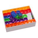 144 Pieces/Box Multicolor Billiards Snooker Pool Cue Tip Chalk Holder Case for Billiards Player Billiards Club Pool Bar