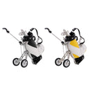 Mini Desktop Golf Cart Bag Holder And Golf Club Pen Office Desk Novelty Gift - Random Color