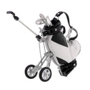 Mini Desktop Golf Cart Bag Holder And Golf Club Pen Office Desk Novelty Gift - Random Color
