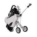Mini Desktop Golf Cart Bag Holder And Golf Club Pen Office Desk Novelty Gift - Random Color