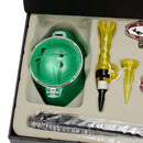 Portable Golf Gift Set Golf Ball Liner, Golf Tees, Golf Divot Repair Tool, Golf Hat Clip and Ball Marker, Marker Pen - Great for Beginner or Veteran