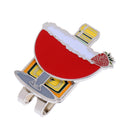Sturdy Drinking Cup Magnetic Hat Clip Golf Ball Marker Fit for Golf Cap Visor