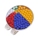 Golf Ball Marker Alloy Golf Hat Clip Ball Pattern