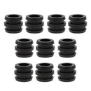 10Pcs/Set 16mm Foosball Fussball Table Rod Bumpers Buffer For Table Soccer Football Black
