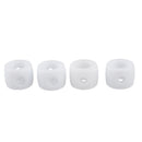 4Pcs/Set 16mm Foosball Fussball Table Rod Bumpers Buffer For Table Soccer Football White