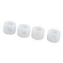 4Pcs/Set 16mm Foosball Fussball Table Rod Bumpers Buffer For Table Soccer Football White