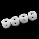 4Pcs/Set 16mm Foosball Fussball Table Rod Bumpers Buffer For Table Soccer Football White
