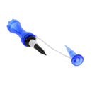 Durable Plastic Rubber Golf Flexible Magnetic Tee 82mm Golfer Training Tool