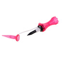 Durable Plastic Rubber Golf Flexible Magnetic Tee 82mm Golfer Training Tool