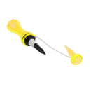 Durable Plastic Rubber Golf Flexible Magnetic Tee 82mm Golfer Training Tool