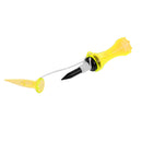 Durable Plastic Rubber Golf Flexible Magnetic Tee 82mm Golfer Training Tool
