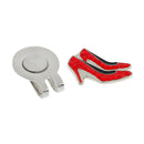 Bling Bling High-heels Magnetic Hat Clip Golf Ball Marker Fit for Golf Cap Visor