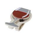 Golf Ball Marker Alloy Golf Hat Clip Red