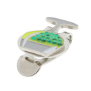 Golf Ball Marker Alloy Golf Hat Clip Green